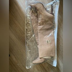 Designer Italian leather boots